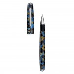 TIBALDI. Penna roller N60 in resina blu samarkand